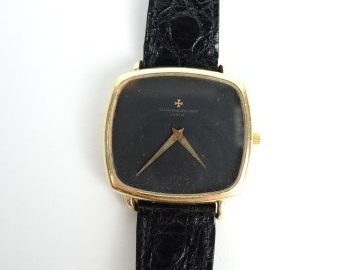 VACHERON   CONSTANTIN - Genève. Montre d'homme, boitier rectangulaire 