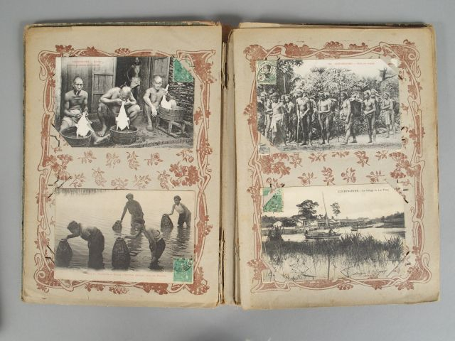 Album de cartes postales "Vues du Cochinchine et du Laos".
