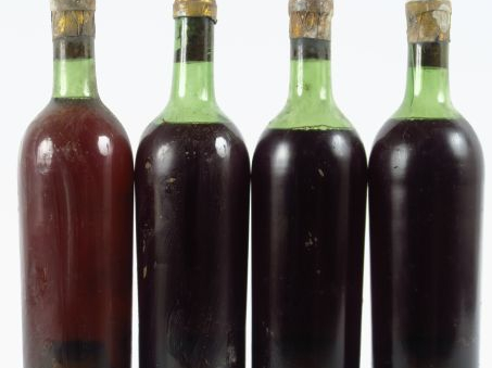 4 BOUTEILLES HAUT LOUPIAC CLOS JEAN - ANNEES 10 - 1 BG/3 MEP/SE/CAPS C