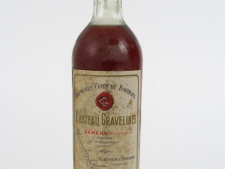 Vente aux enchères 1 BOUTEILLE CHÂTEAU GRAVELINES 1eres COTES DE BORDEAUX BLANC LIQUOREUX