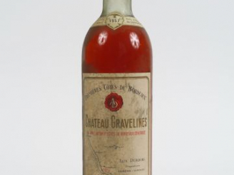 Vente aux enchères 1 BOUTEILLE CHÂTEAU GRAVELINES 1eres CÔTES DE BORDEAUX BLANC LIQUOREUX