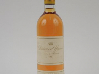 Vente aux enchères 1 BOUTEILLE CHÂTEAU D'YQUEM 1er CCS SAUTERNES - 1994