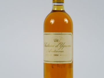 1 BOUTEILLE CHÂTEAU D'YQUEM 1er CCS SAUTERNES - 2004