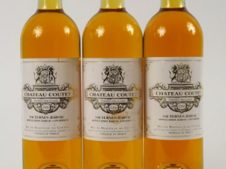 Vente aux enchères 3 BOUTEILLES CHÂTEAU COUTET 1er CC SAUTERNES - 2006
