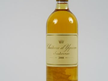 1 BOUTEILLE CHÂTEAU D'YQUEM 1er CCS SAUTERNES - 2008