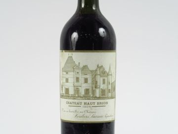 1 BOUTEILLE C HÂTEAU HAUT BRION 1er GCC GRAVES - 1909 - LB/ELF