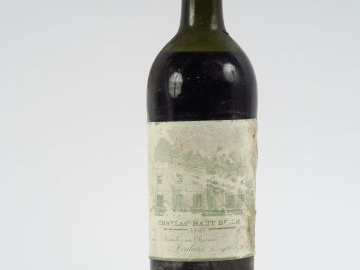 1 BOUTEILLE CHÂTEAU HAUT BRION 1er GCC GRAVES - 1909 - MEP/ETF