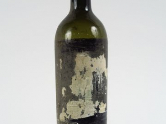 Vente aux enchères 1 BOUTEILLE CHÂTEAU HAUT BRION 1er GCC GRAVES - 1912 - VIDANGE/2 CM AU