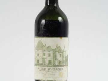 1 BOUTEILLE CHÂTEAU HAUT BRION 1er GCC GRAVES - 1913 - BEP-VIDANGE/EF