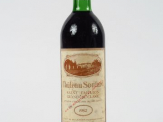 Vente aux enchères 1 BOUTEILLE CHÂTEAU SOUTARD GCC ST EMILION - 1982 - BG/ELF