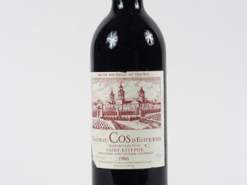 1 BOUTEILLE CHÂTEAU COS D'ESTOURNEL GCC ST ESTEPHE - 1986 - ETLD