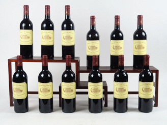 Vente aux enchères 12 BOUTEILLES PAVILLON ROUGE DU CHÂTEAU MARGAUX - 1998 - CBO