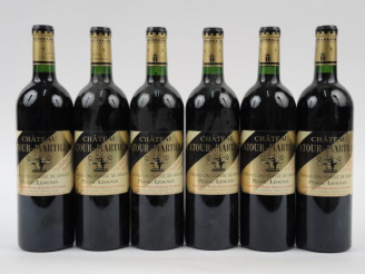 Vente aux enchères 6 BOUTEILLES CHÂTEAU LATOUR MARTILLAC GCC GRAVES - 2003