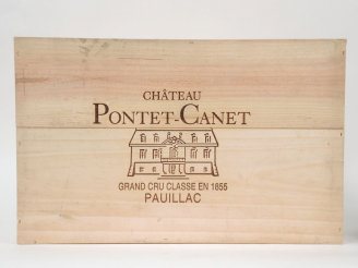 Vente aux enchères 6 BOUTEILLES CHÂTEAU PONTET CANET GCC PAUILLAC - 2009 - CBO