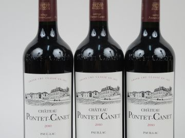 3 BOUTEILLES CHÂTEAU PONTET CANET GCC PAUILLAC - 2010