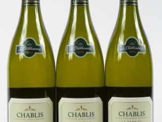 Vente aux enchères 3 BOUTEILLES CHABLIS 'LA SEREINE' LA CHABLISIENNE - 2014