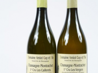 Vente aux enchères 2 BOUTEILLES CHASSAGNE MONTRACHET DOMAINE AMIOT : 1 'LES CAILLERETS' 1