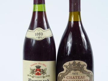 2 BOUTEILLES : 1 POMMARD 1er CRU 'LES EPENOTS' DESVIGNES 1983 2 CM - 1