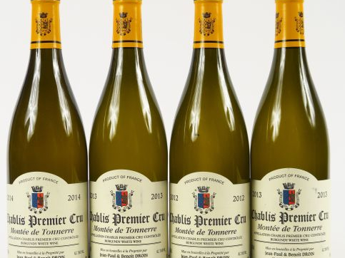 4 BOUTEILLES CHABLIS 1er CRU 'MONTEE DE TONERRE' DROIN - 1 de 2012/2 d