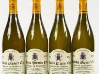 Vente aux enchères 4 BOUTEILLES CHABLIS 1er CRU 'MONTEE DE TONERRE' DROIN - 1 de 2012/2 d