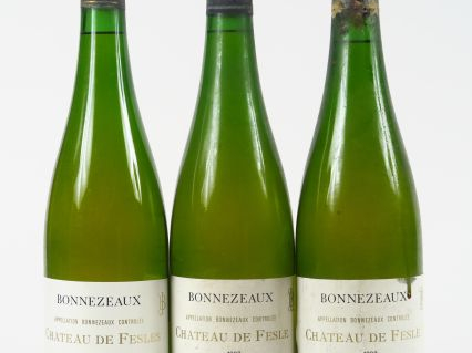 3 BOUTEILLES BONNEZEAUX CHÂTEAU DE FESLES - 1982