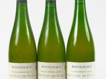 3 BOUTEILLES BONNEZEAUX CHÂTEAU DE FESLES - 1982
