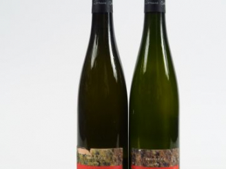 Vente aux enchères 2 BOUTEILLES GEWURZTRAMINER VENDANGES FRONHOLZ DOMAINE OSTERTAG - 1989