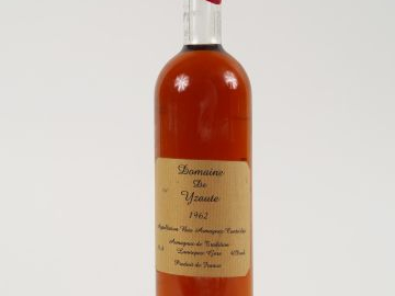 1 BOUTEILLE ARMAGNAC DOMAINE DE YZAUTE - 1962