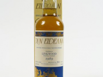 Vente aux enchères 1 BOUTEILLE WHISKY DUN EIDEANN SPEYSIDE LINKWOOD - 1981 - CASK 1995 - 