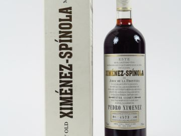 1 BOUTEILLE XERES XIMENEZ SPINOLA PEDRO XIMENEZ SOLERA 1918 - COFFRET