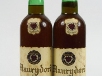 Vente aux enchères 2 BOUTEILLES MAURY DORE CAVE ESTEVE DESIRE