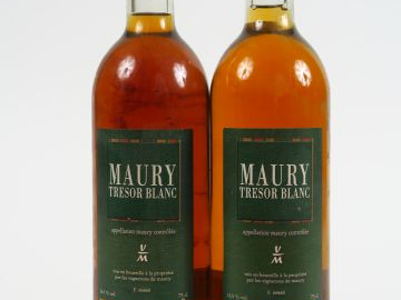 2 BOUTEILLES MAURY BLANC 'TRESOR BLANC'