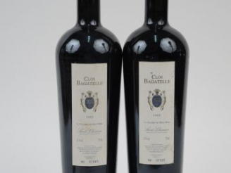 Vente aux enchères 2 BOUTEILLES CLOS BAGATELLE 'LA GLOIRE DE MON PÈRE' ST CHINIAN - 1995