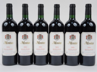 Vente aux enchères 6 BOUTEILLES CHÂTEAU MONTUS MADIRAN - 2004