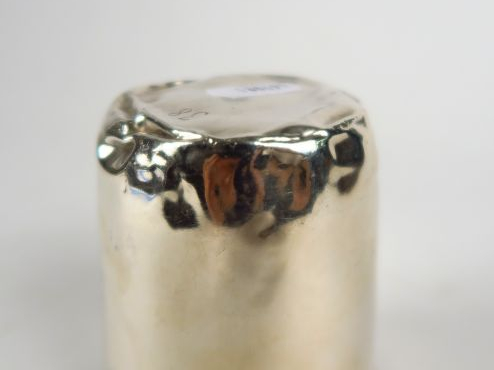 Timbale en argent, poinçon Minerve. Poids : 73 g