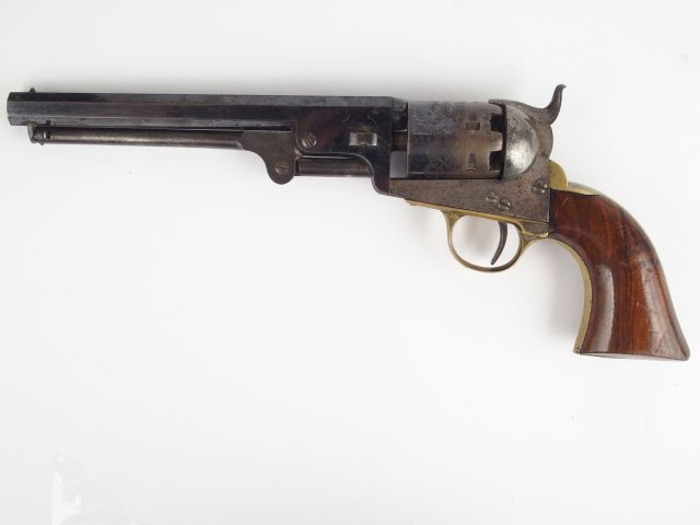 186 Réplique continentale d’un revolver Colt 1851 navy calibre 36 (Epr