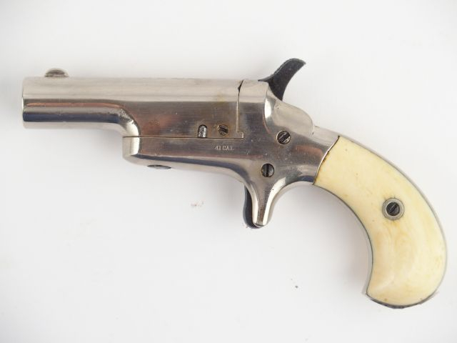 314-Rare et désirable pistolet de poche de défense mono-coup calibre 4