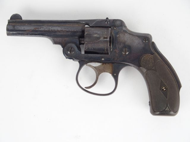 310-Revolver Smith   Wesson à brisure calibre 32 CF safety hammerless 