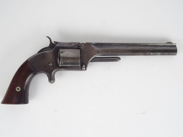 308-Revolver Smith   Wesson nr 2 Army calibre 32 RF long, top break da