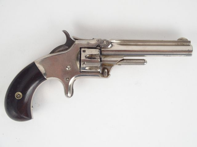 284- Revolver à brisure Smith   Wesson numéro 1 troisième modèle calib
