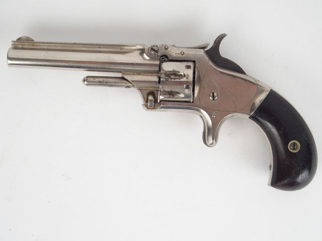 284- Revolver à brisure Smith   Wesson numéro 1 troisième modèle calib