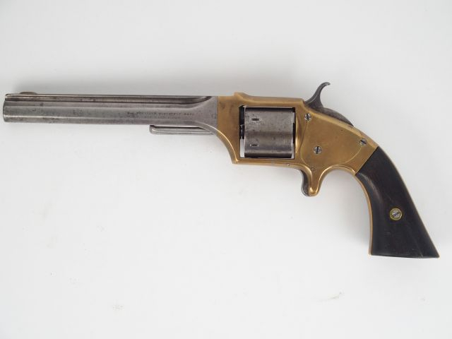 280-Intéressant et rare revolver « spur trigger » «  E.A. PRESCOTT » c