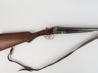 Vente aux enchères Fusil juxtaposé Stéphanois calibre 12/65 système Anson et Delay, canon