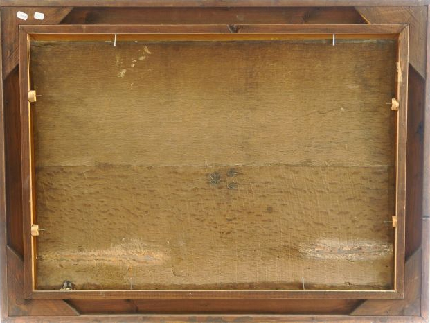 Jasper van der LAANEN (Attribué à) (1592 - 1629) Paysage au château an