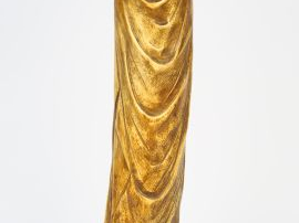 Grande sculpture en ivoire, représentant Saint-Pierre tenant la clé du