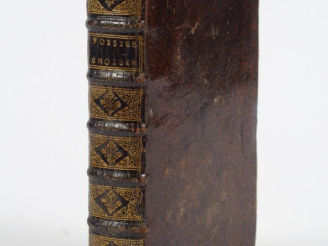 Vente aux enchères [SERCY]. Poésies choisies de MM. Corneille, Benserade, de Scudery, Boi