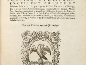 Vente aux enchères STEVIN (Symon). La Castrametation descrite par Symon Stevin de Bruges,