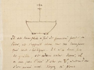 Vente aux enchères VERNE (Jules). 1828-1905. Lettre autographe signée. Amiens, 9 fév. [ca