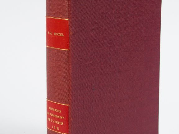 MONTEIL (Amans-Alexis). Description du département de l'Aveyron. Rodez