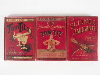 Vente aux enchères TOM TIT. La Science amusante. 100 expériences [1e], 2e et 3e séries. P